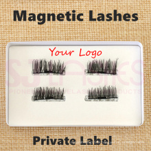 OEM Mink Magnet Eyelash With Private Label Box Magnetic Packaging Mink Lash Box